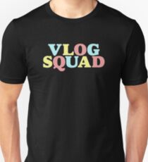 Camiseta unisex Logotipo de Vlog Squad