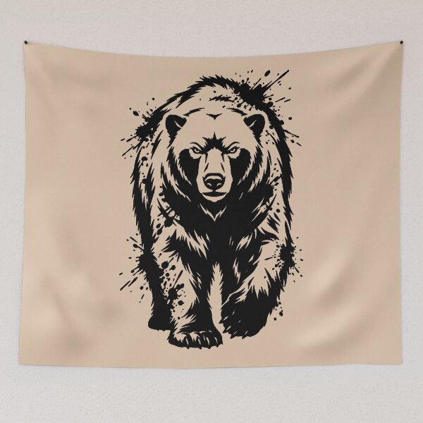 Item preview, Polar Bear Minimalist Art.  designed and sold by OmikronStore.
