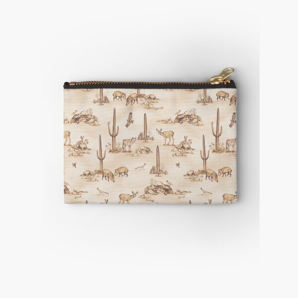 Item preview, Sonoran Desert Wildlife Toile in Sepia designed and sold by somecallmebeth.