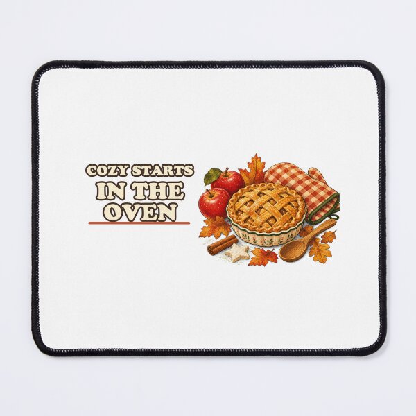 Item preview, Cozy Autumn Apple Pie Baking Illustration designed and sold by CheerfulNest.