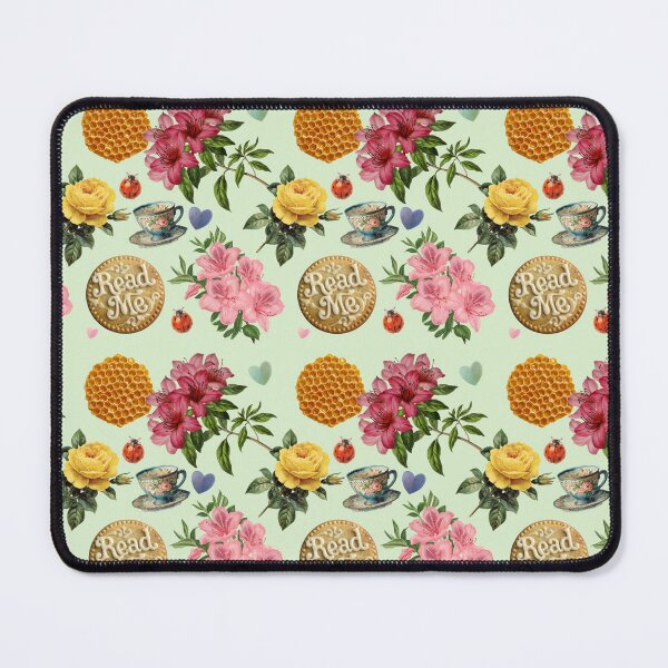 Item preview, Read Me Floral Cookie Pattern Design designed and sold by AshleyDaneArt.