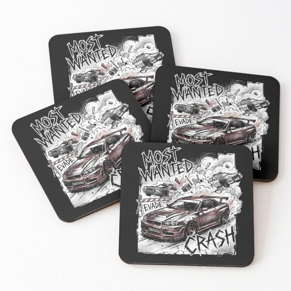 Item preview, Police Pursuit Need for Speed Most Wanted Grunge Gamer Graphic Tee designed and sold by Senpaiwaves.