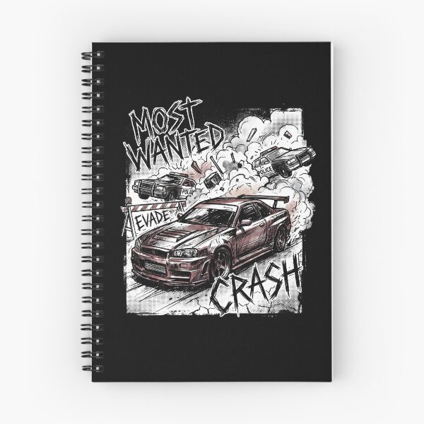 Item preview, Police Pursuit Need for Speed Most Wanted Grunge Gamer Graphic Tee designed and sold by Senpaiwaves.