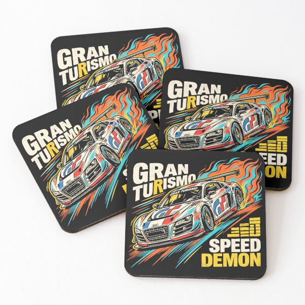 Item preview, Race Car At Speed Gran Turismo Vector Anime Gaming Shirt designed and sold by Senpaiwaves.