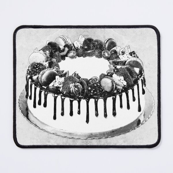 Item preview, Ring Cake With Fruit and Chocolate Drip designed and sold by Ghoul Enterprises.