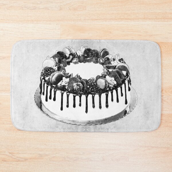 Item preview, Ring Cake With Fruit and Chocolate Drip designed and sold by Ghoul Enterprises.