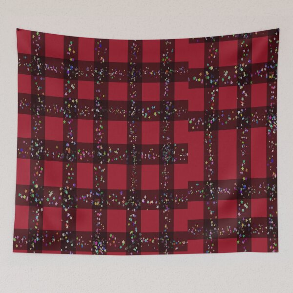 Item preview, Red Buffalo Plaid Christmas Pattern | Classic Tartan Holiday Design | Festive Plaid Print designed and sold by DigitalChickHub.