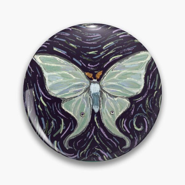 Item preview, Sketchy Luna Moth designed and sold by PumpkinPiArt.