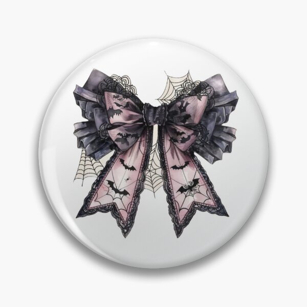Item preview, Coquette Halloween Bow with Bats designed and sold by Claudia Villota.