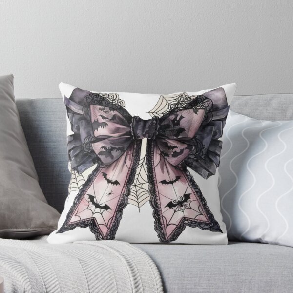 Item preview, Coquette Halloween Bow with Bats designed and sold by Claudia Villota.
