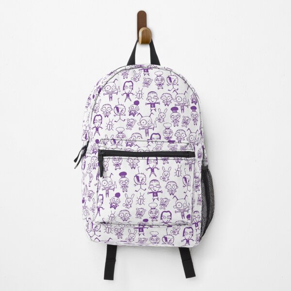 Item preview, JTHM pattern purple designed and sold by lucid.daydreaming.art.