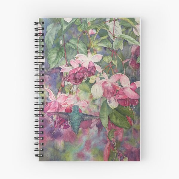 Item preview, Humming for Fuchsias  designed and sold by annikafarmer.