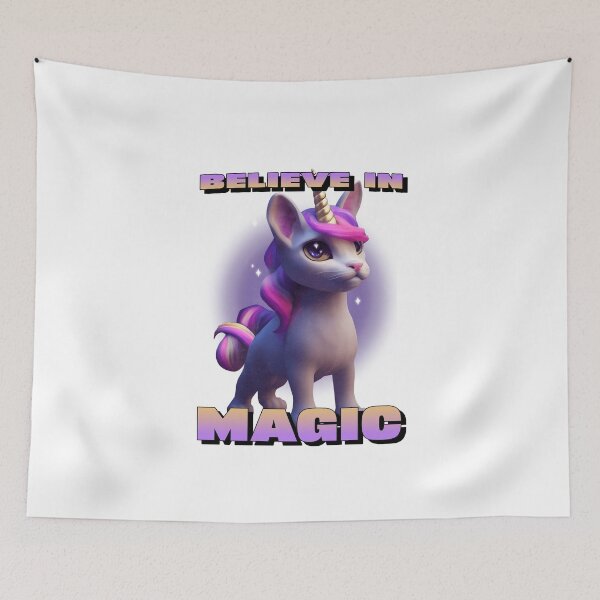 Item preview, Unicorn Believe In Magic designed and sold by WolfmanProphecy.