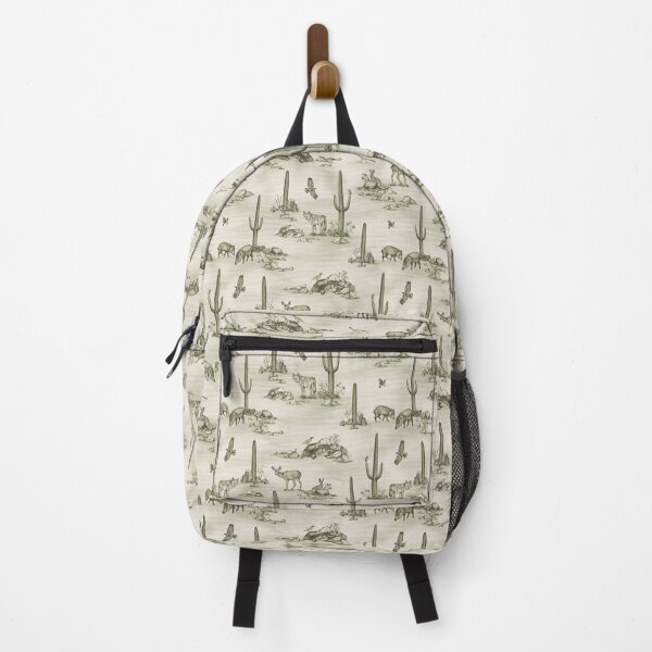 Item preview, Sonoran Desert Wildlife Toile in Green designed and sold by somecallmebeth.