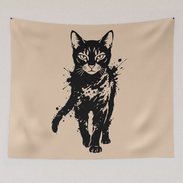 Item preview, Egyptian Cat Minimalist Art.  designed and sold by OmikronStore.