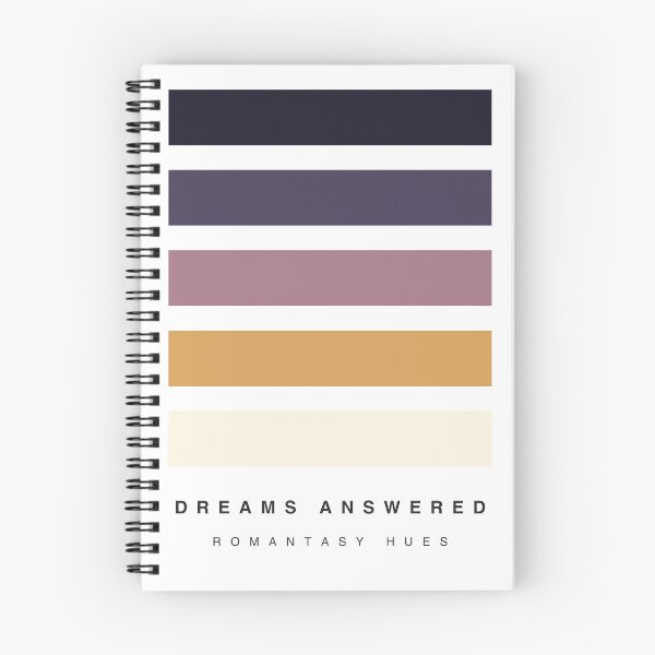 Item preview, ‘Stars who Listen, Dreams Answered’ 2/2 Quote Romantasy Hue Palette designed and sold by The Colourful Game.