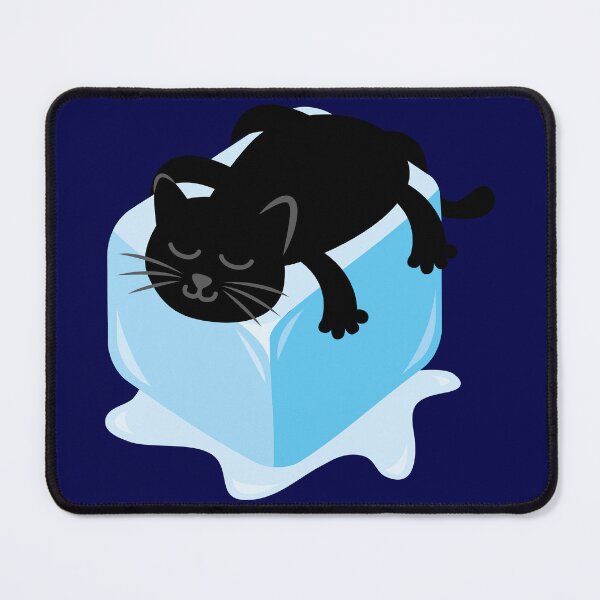 Item preview, Melting Cat on Ice Cube designed and sold by fishdesigns.