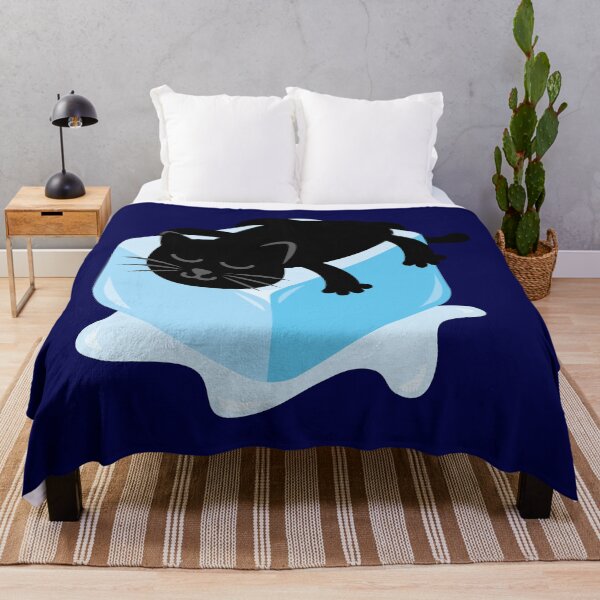 Item preview, Melting Cat on Ice Cube designed and sold by fishdesigns.