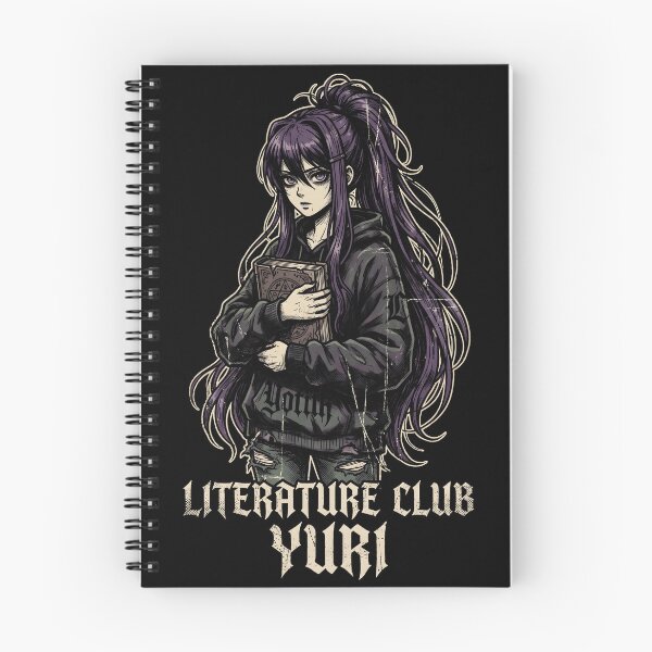 Item preview, Yuri Doki Doki Literature Club Gothic Gamer Graphic Tee designed and sold by Senpaiwaves.