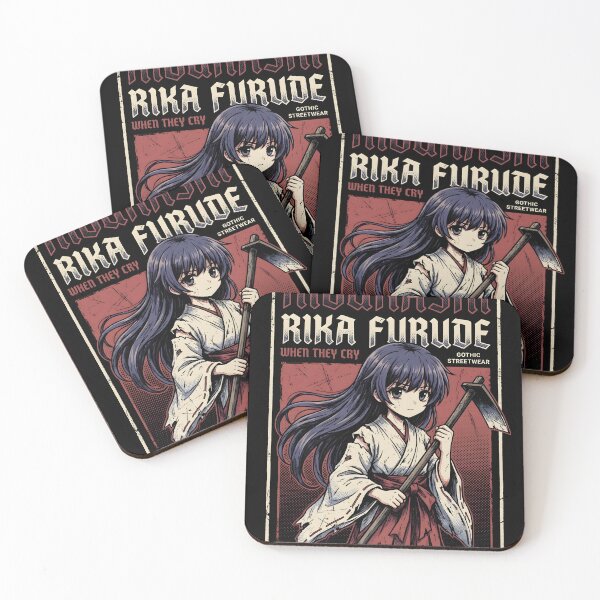 Item preview, Rika Furude Higurashi Gothic Anime Gaming Shirt designed and sold by Senpaiwaves.