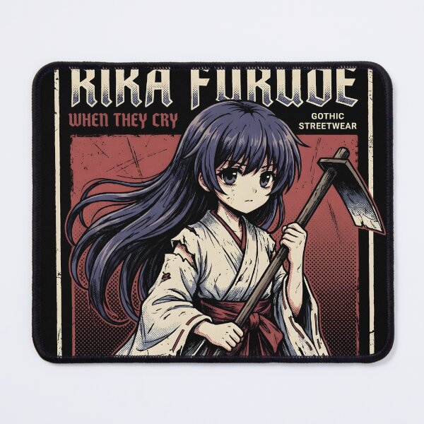 Item preview, Rika Furude Higurashi Gothic Anime Gaming Shirt designed and sold by Senpaiwaves.