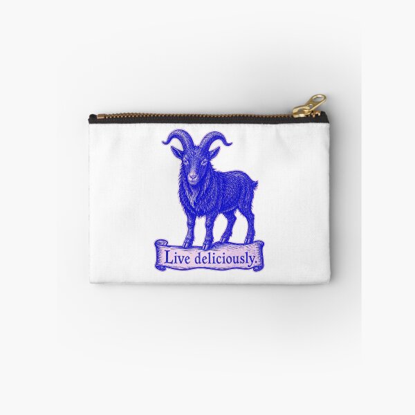 Item preview, Live Deliciously Vintage Black Goat Occult Folk Prints designed and sold by PinUpPizzazz.