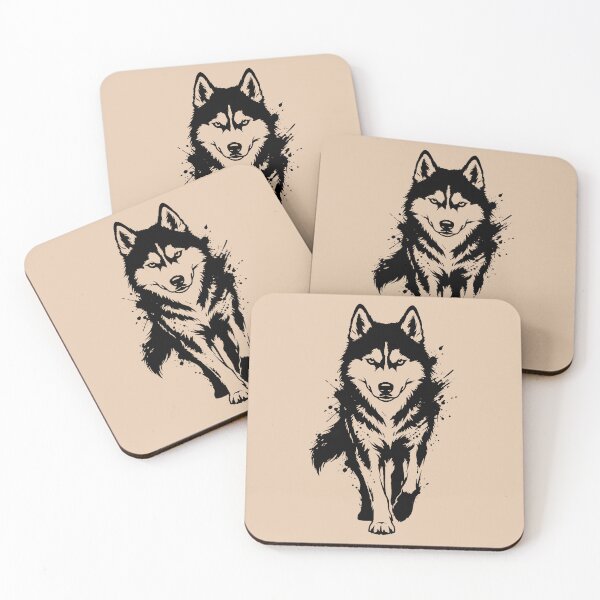 Item preview, Siberian Husky Minimalist Art.  designed and sold by OmikronStore.