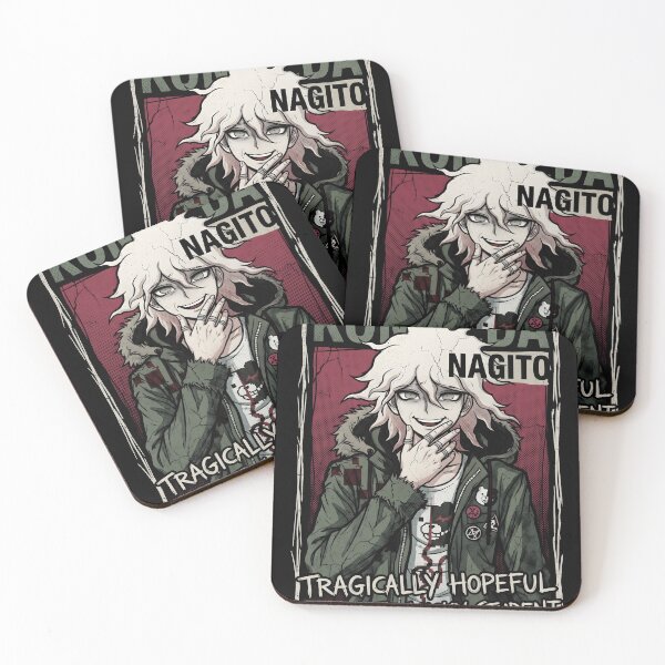 Item preview, Nagito Komaeda Danganronpa Gothic Video Game Streetwear Tee designed and sold by Senpaiwaves.