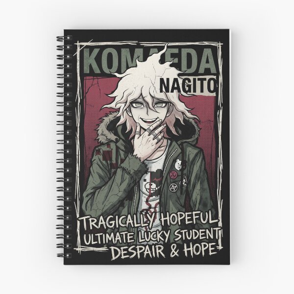Item preview, Nagito Komaeda Danganronpa Gothic Video Game Streetwear Tee designed and sold by Senpaiwaves.