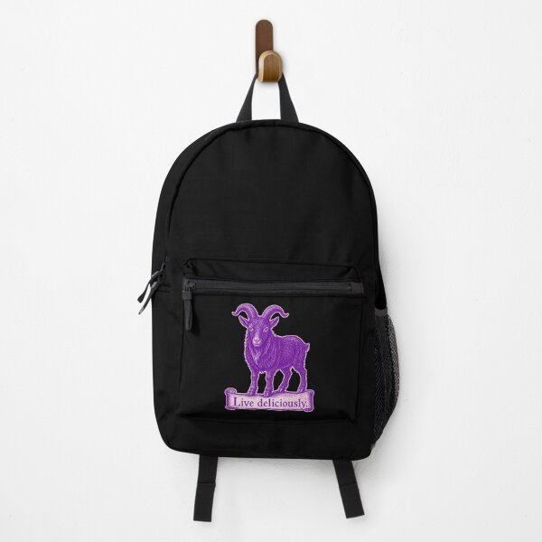 Item preview, Live Deliciously Vintage Black Goat Occult Folk Prints designed and sold by PinUpPizzazz.