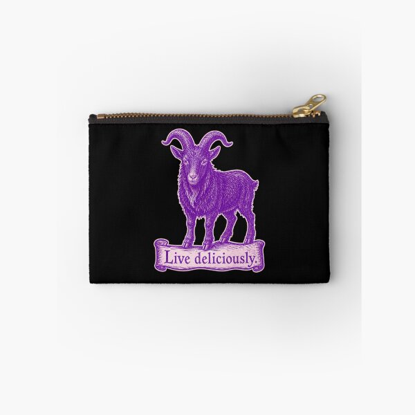 Item preview, Live Deliciously Vintage Black Goat Occult Folk Prints designed and sold by PinUpPizzazz.