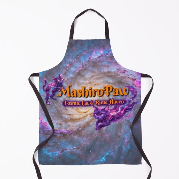 Item preview, MashiroPaw – Cosmic Cat & Rune Haven (Magic 75% Aura Background) designed and sold by MashiroPaw.