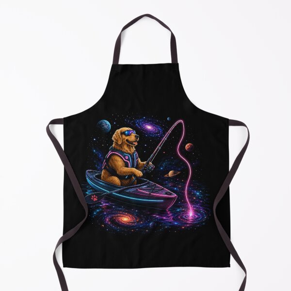Item preview, Neon Cosmic Kayak Angler designed and sold by teemix.