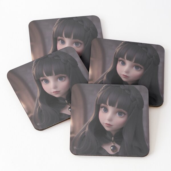 Item preview, Elegant Gothic Fantasy Maiden Portrait designed and sold by MoonGlyphSilence.