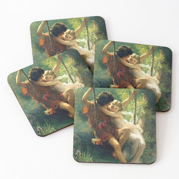 Item preview, Springtime by Pierre Auguste Cot 1873 Vintage Fine Art designed and sold by PureVintageLove.