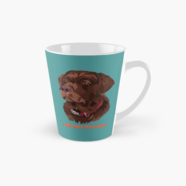 Item preview, Chocolate Labrador Retriever Modern Dog Art  designed and sold by BHDigitalArt.