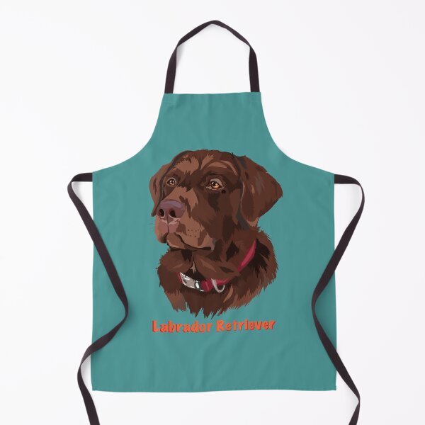 Item preview, Chocolate Labrador Retriever Modern Dog Art designed and sold by BHDigitalArt.