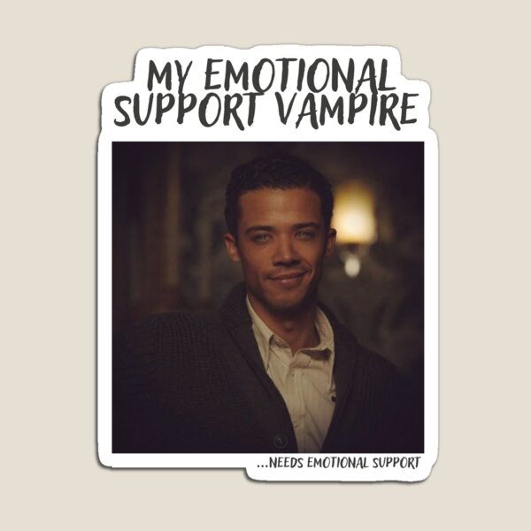 Item preview, Emotional Support Vampire: Louis designed and sold by Vampyre001.