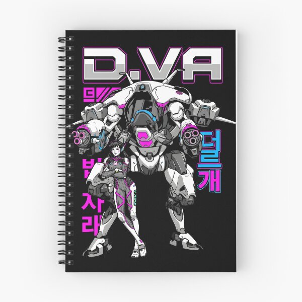 Item preview, D Va Overwatch Vector Gaming Graphic Tee designed and sold by Senpaiwaves.