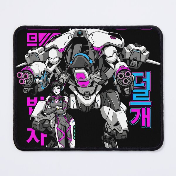 Item preview, D Va Overwatch Vector Gaming Graphic Tee designed and sold by Senpaiwaves.