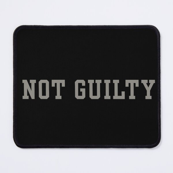 Item preview, Not Guilty Bold Minimal Grey designed and sold by HYPNK.