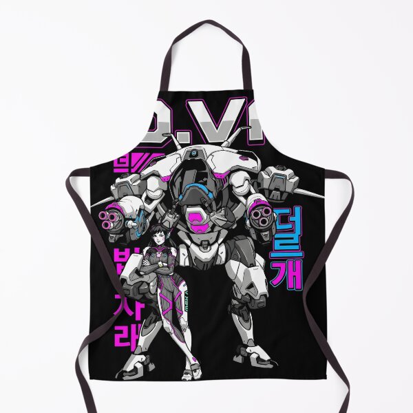 Item preview, D Va Overwatch Vector Gaming Graphic Tee designed and sold by Senpaiwaves.