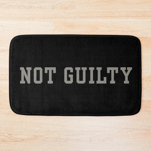 Item preview, Not Guilty Bold Minimal Grey designed and sold by HYPNK.