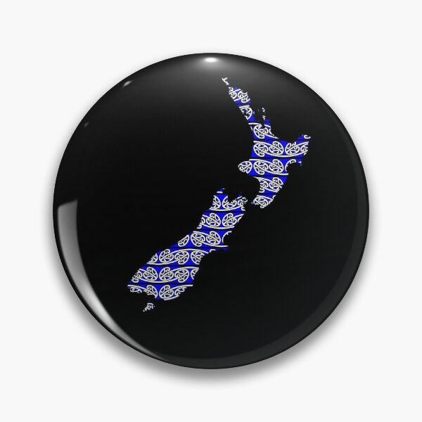 Item preview, Kowhaiwhai Pattern, Hammerhead, Version 5, Blue  designed and sold by MY NEW ZEALAND.