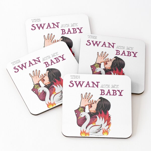 Item preview, Gladys Leeman "The Swan Ate My Baby!" Drop Dead Gorgeous Funny Artwork designed and sold by Voodoo Catdaddy .
