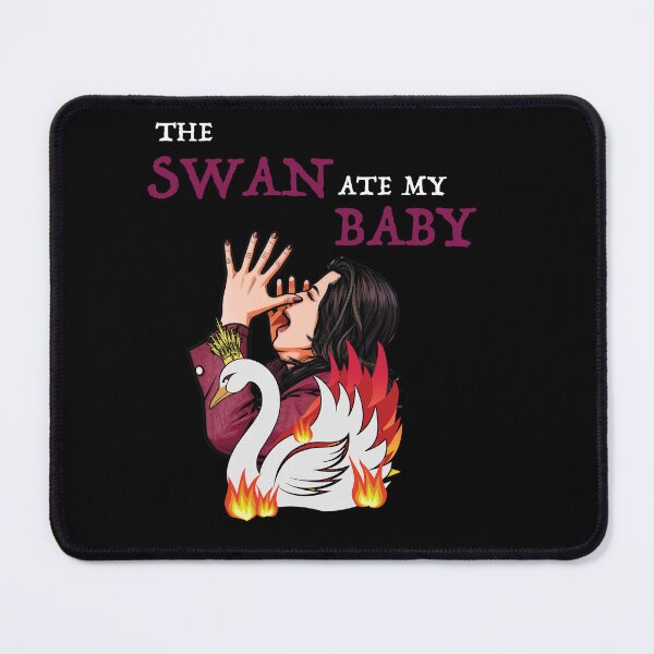 Item preview, Gladys Leeman "The Swan Ate My Baby!" Drop Dead Gorgeous Funny Artwork designed and sold by Voodoo Catdaddy .