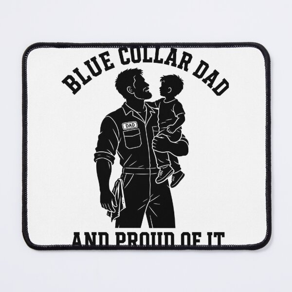 Item preview, Dad Blue Collar Pride designed and sold by TrueBlueTrades.