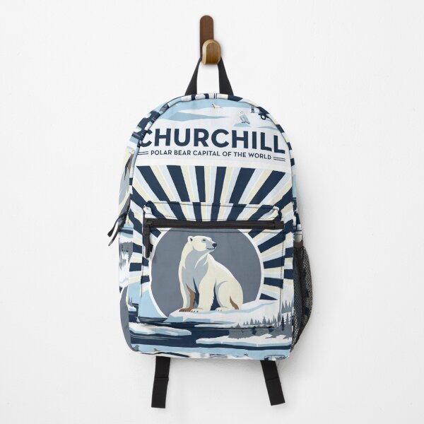 Item preview, Churchill Polar Bear - Flat Vector Wildlife Art designed and sold by ZUMERI.