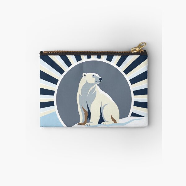 Item preview, Churchill Polar Bear - Flat Vector Wildlife Art designed and sold by ZUMERI.