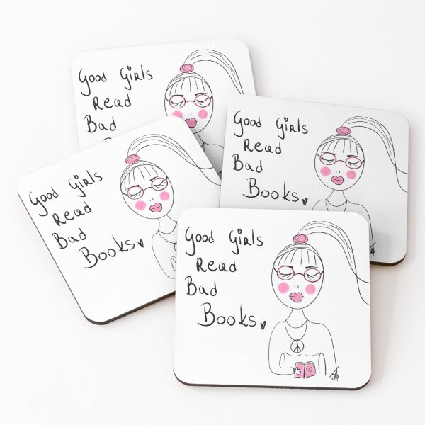Item preview, good girls read bad books designed and sold by Kasia1987t.